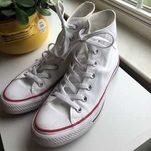 White high top converse